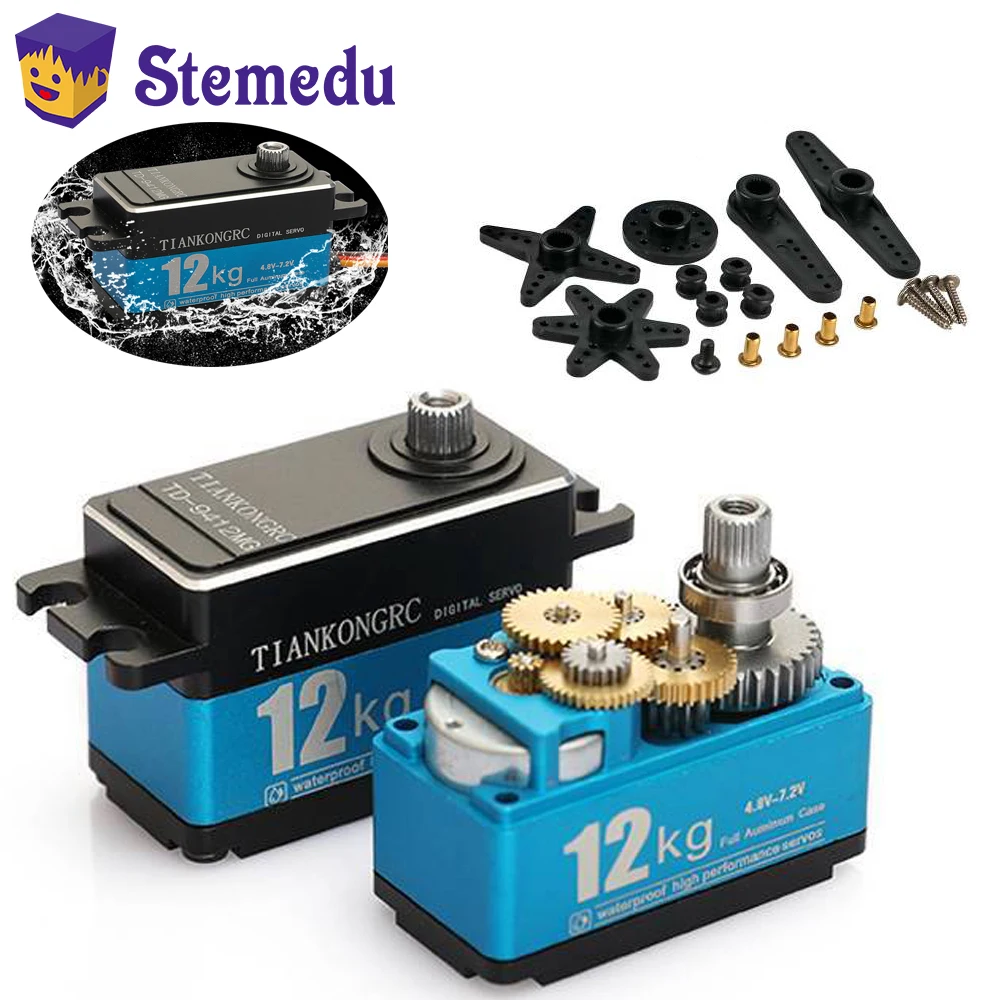 Rc Hobby Shops - 12KG TD-9412MG Couple ÉWerFull Metal Digital