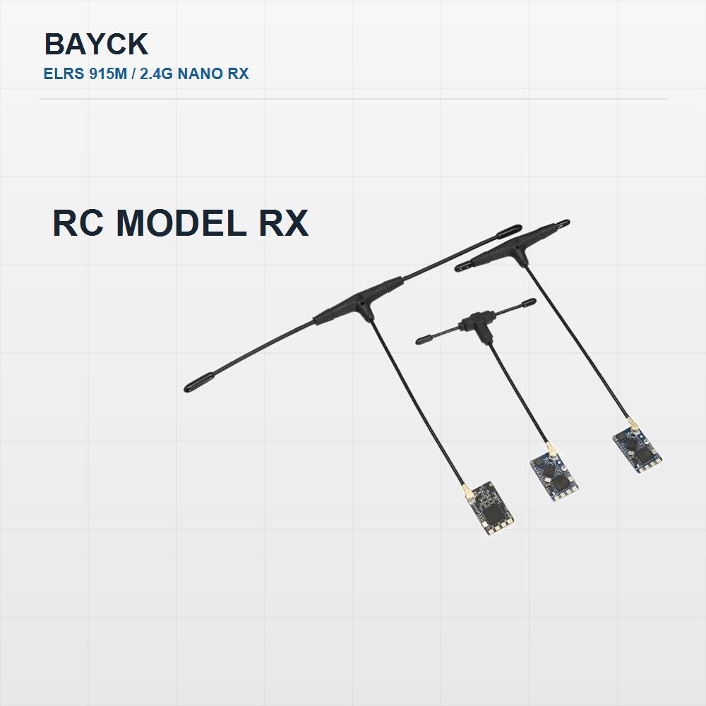 Rc Plane Hobby Zone - Récepteur Nano BAYCK ExpressLRS 2.4GHz/915MHz avec