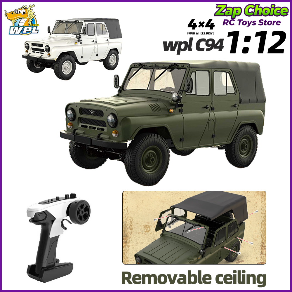 Rc Hobby Grade Truck - WPL C94 1/12 échelle 4WD électrique