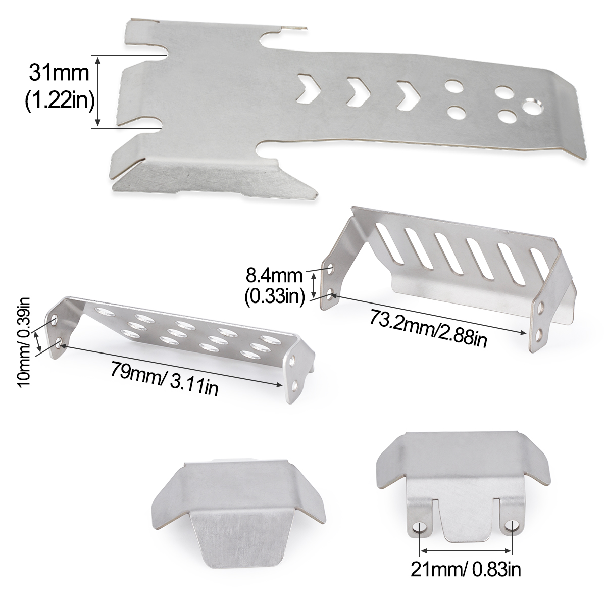 Protection d'essieu en acier i - Rc Hobby Shops avis et prix