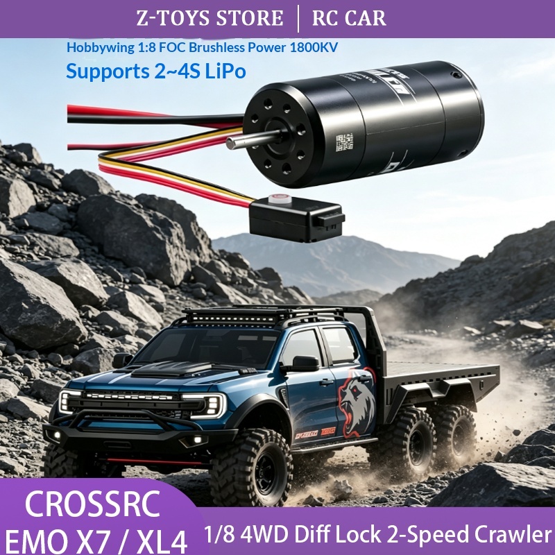 CROSSRC EMO X7 XL4, camion tou - Rc Hobby Grade Truck avis et prix