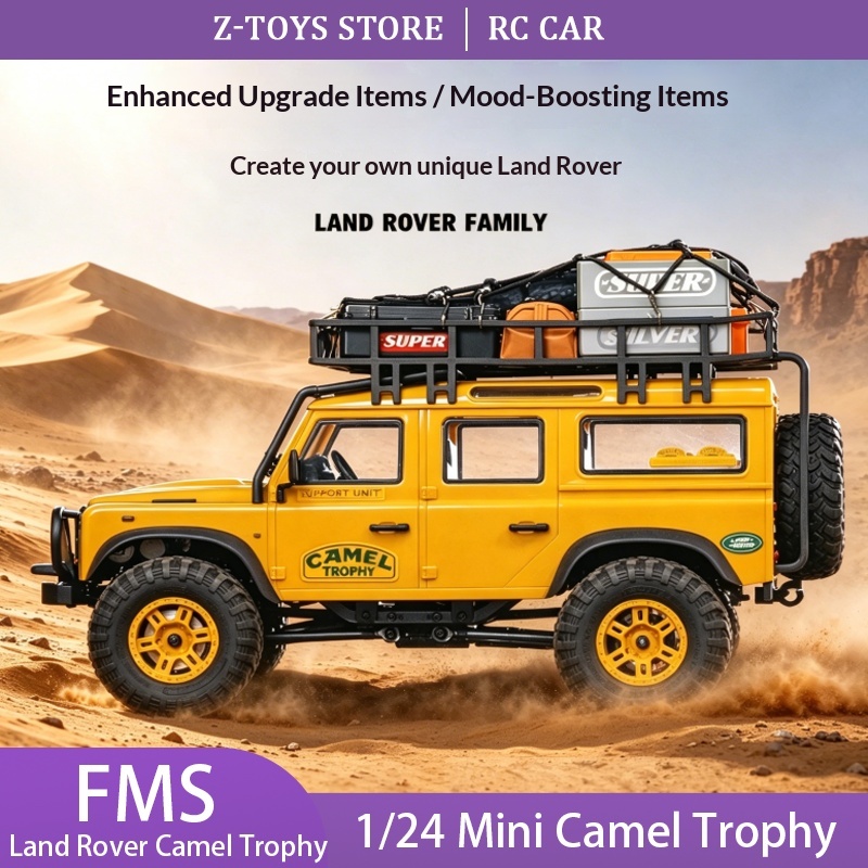 FMS 1/24 Land Rover Camel Trop - Rc Hobby Land avis et prix